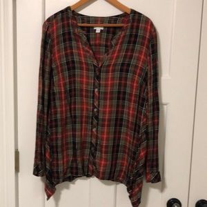 J. Jill Plaid Shirt
